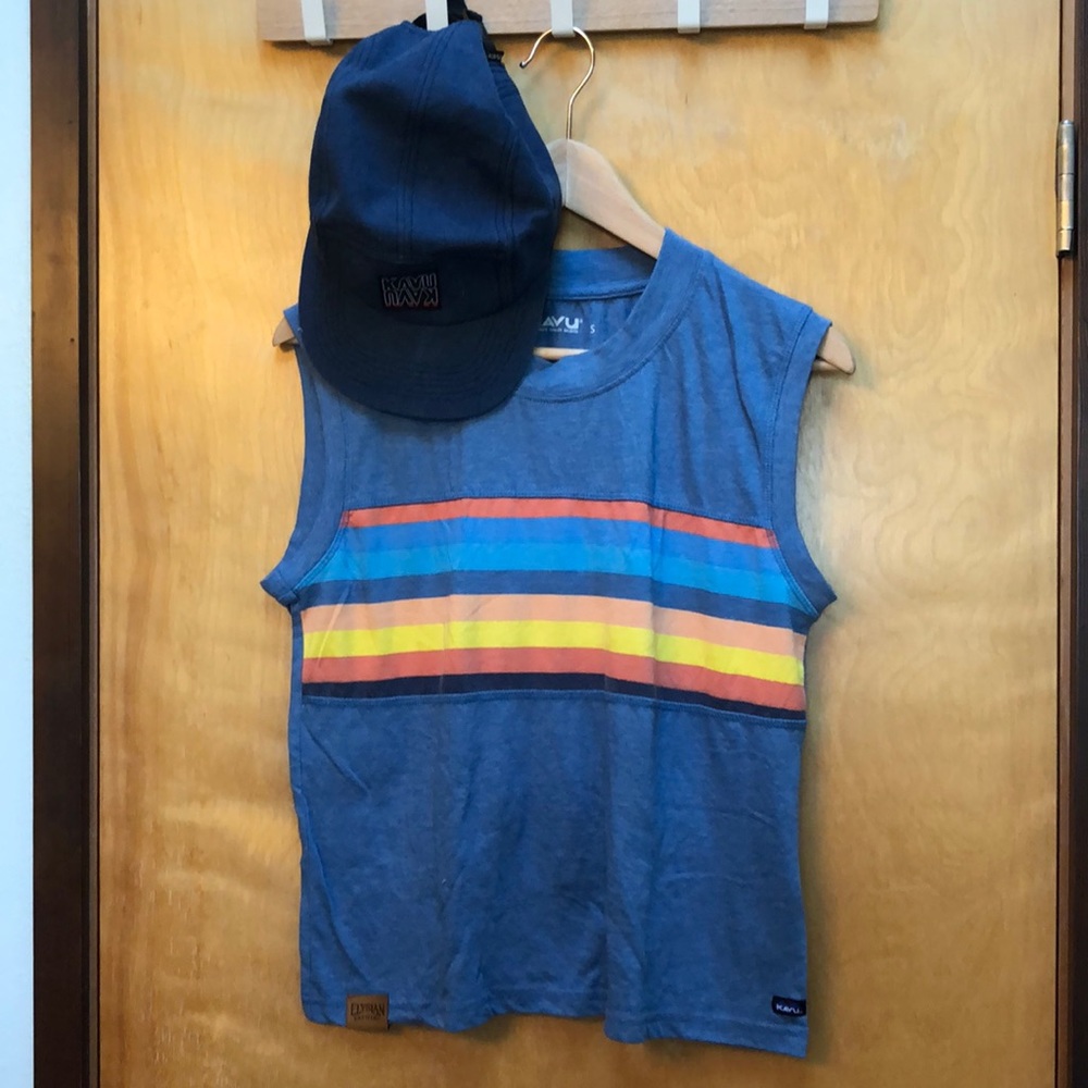 Kavu muscle tank hat bundle